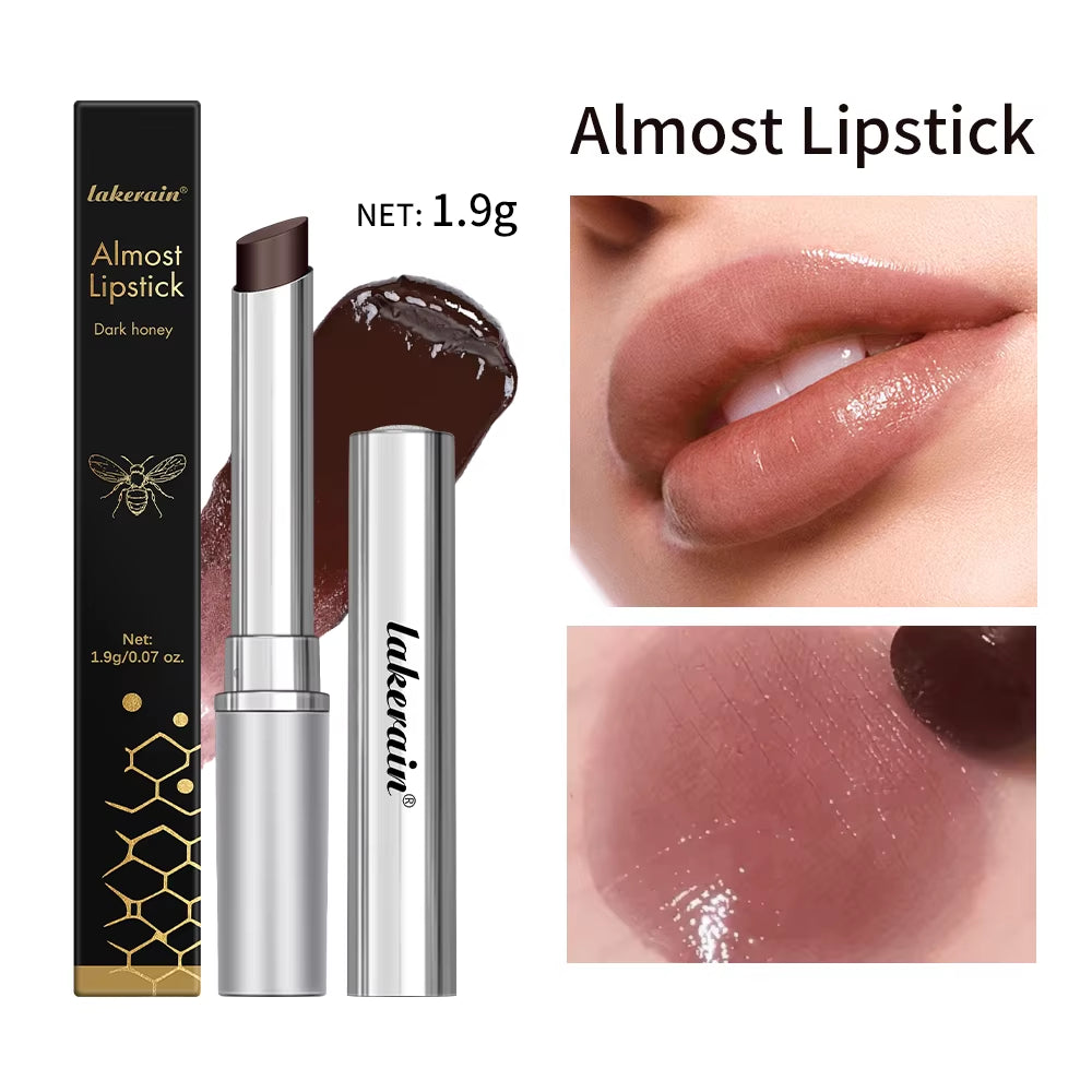 Pink Honey Almost Lipstick Tinted Lip Balm in Black Honey Powerful Lip Repulper Remove Dark Lips Lipbalm Exfoliating for Lips