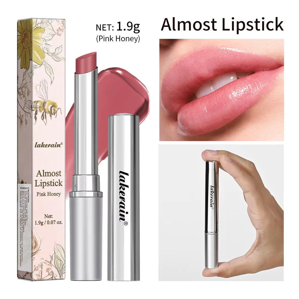 Pink Honey Almost Lipstick Tinted Lip Balm in Black Honey Powerful Lip Repulper Remove Dark Lips Lipbalm Exfoliating for Lips