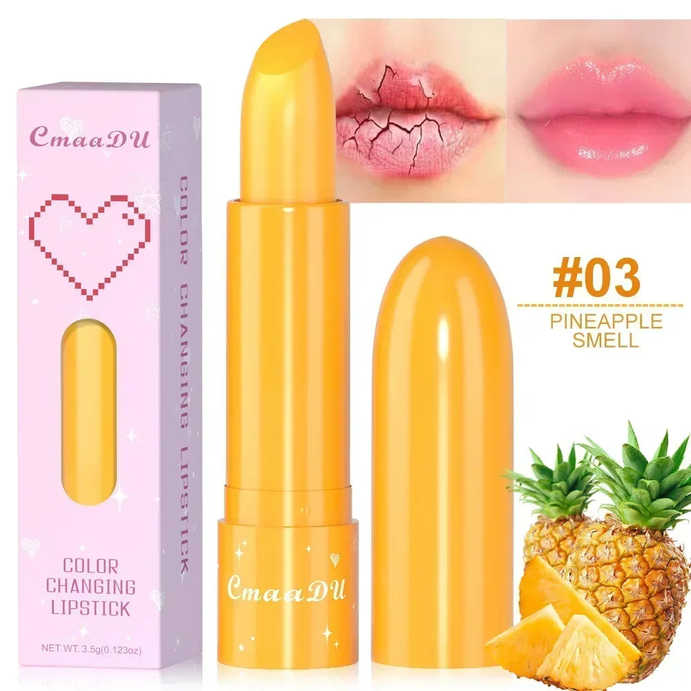 Crystal Jelly Fruit  Lasting Moisturizing Hydrating Anti-Drying Lipsticks Reducing Lip Lines Natural Lips Care Cosmetics